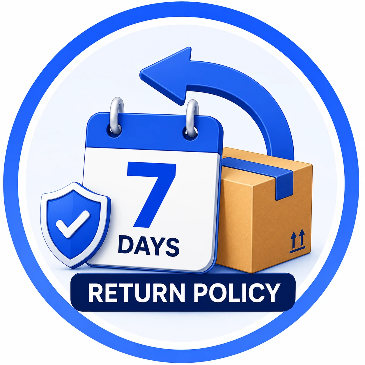 7 Days Return Policy