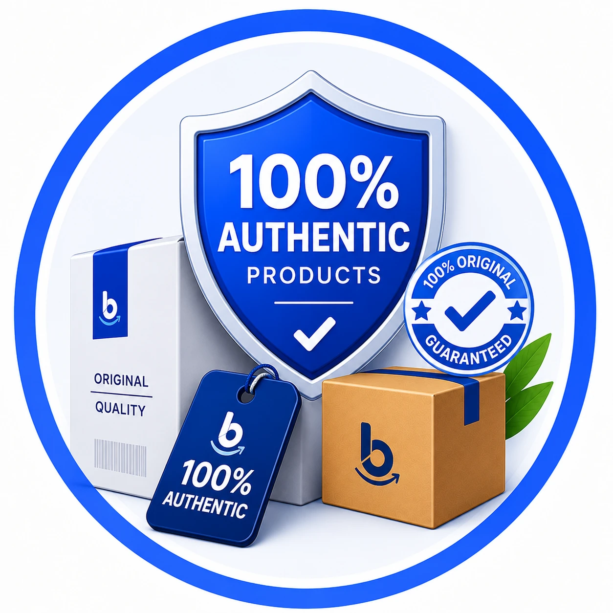 100% Authentic Products